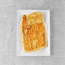 Mutabbaq With Labneh And Olives